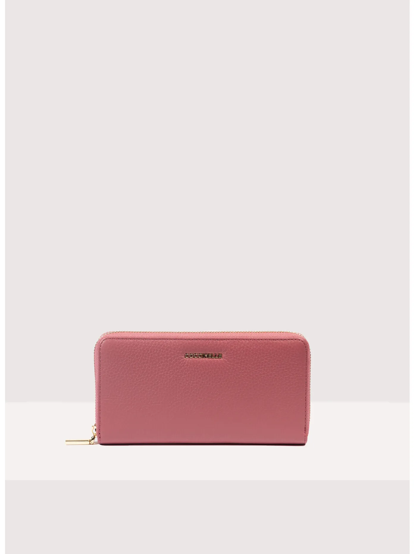     -COCCINELLE    -PORTAFOGLIO METALLIC SOFT GRAINED LEATHER-