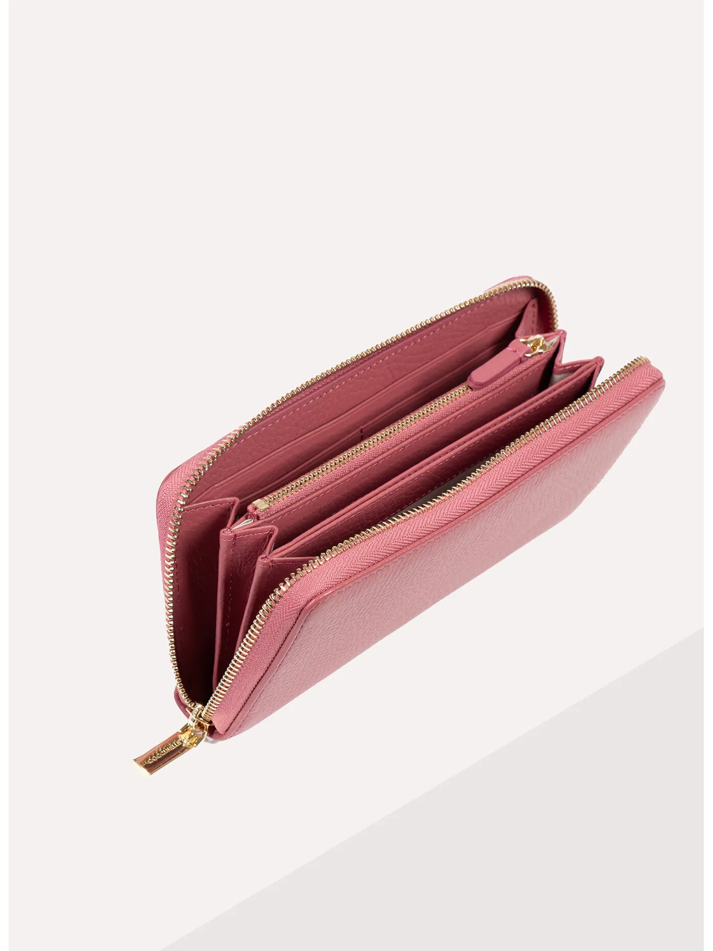     -COCCINELLE    -PORTAFOGLIO METALLIC SOFT GRAINED LEATHER-