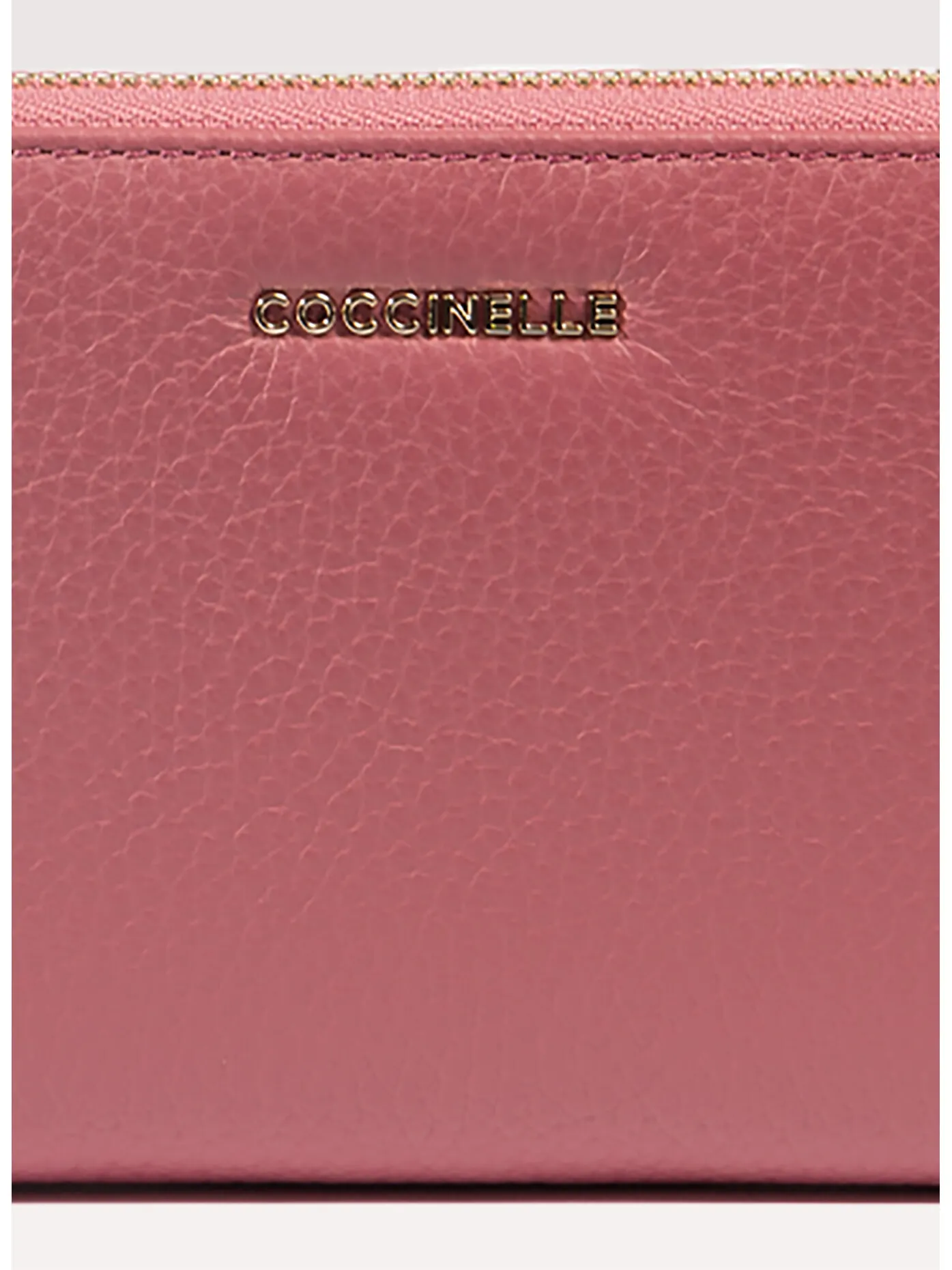     -COCCINELLE    -PORTAFOGLIO METALLIC SOFT GRAINED LEATHER-