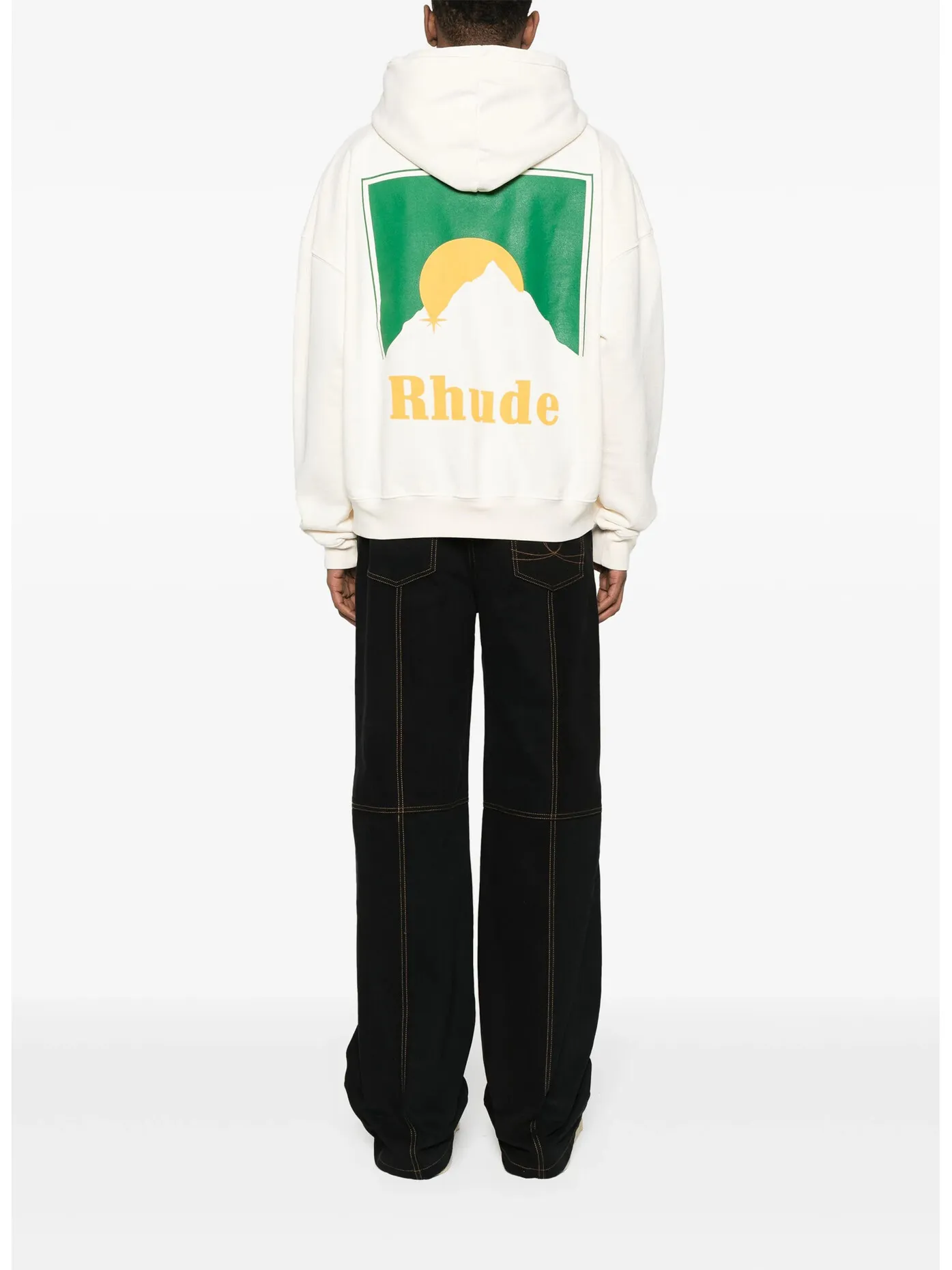     -RHUDE    -FELPA HOODIE MOONLIGHT-