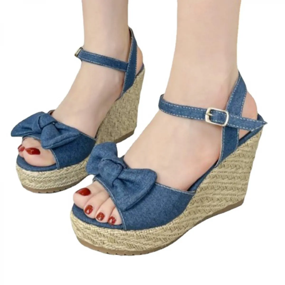 2023 scarpe calde di vendita per le donne cinturino con fibbia sandali da donna sandali casual estivi punta rotonda sandalo con