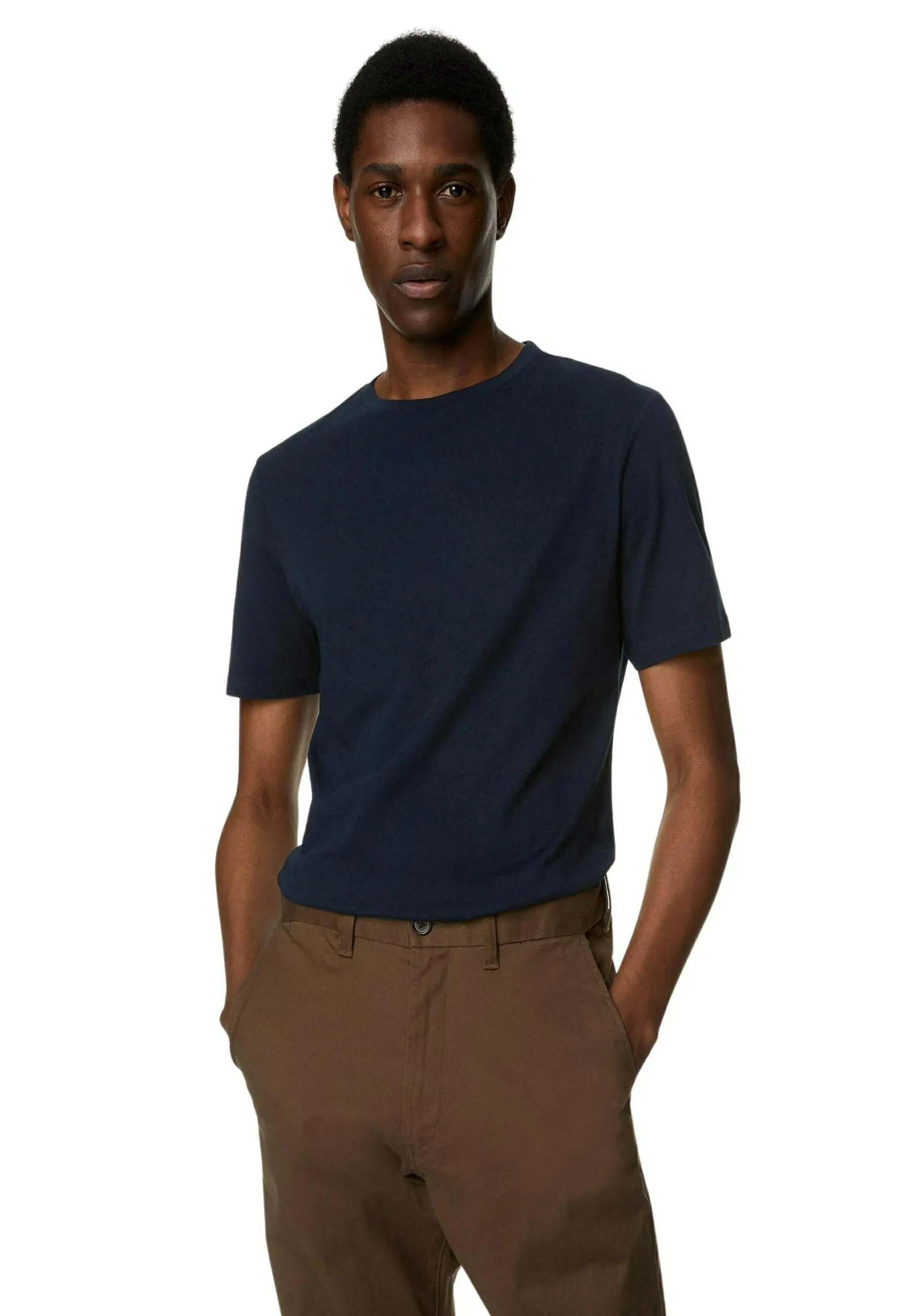 3 PACK PURE COTTON SLIM FIT CREW NECK - T-shirt basic