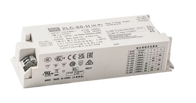 60W MultiStage Cons Pow/Cons V LED Drivr