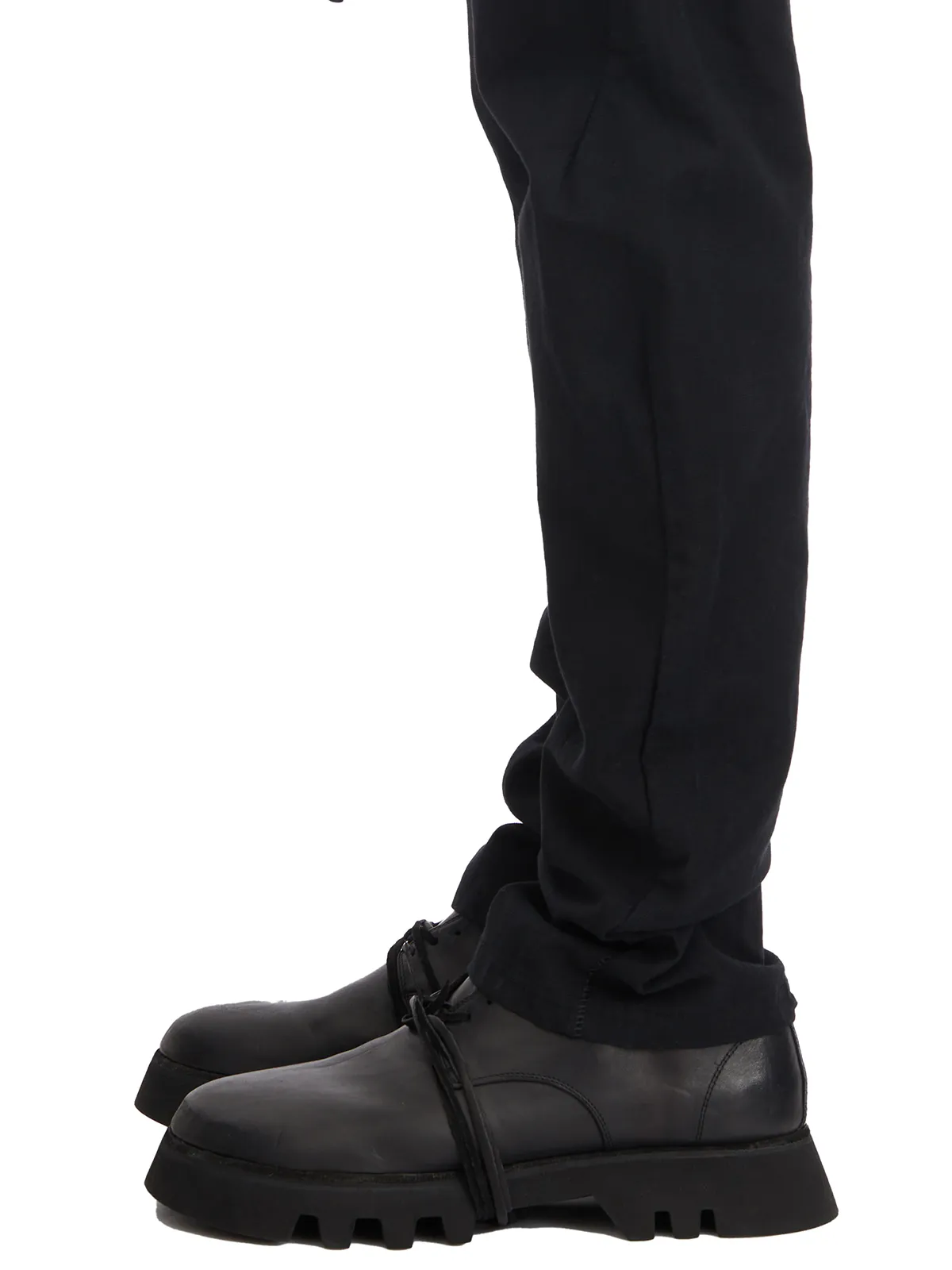 69 BY ISAAC SELLAM  PANTALONE ARMURE IN COTONE 