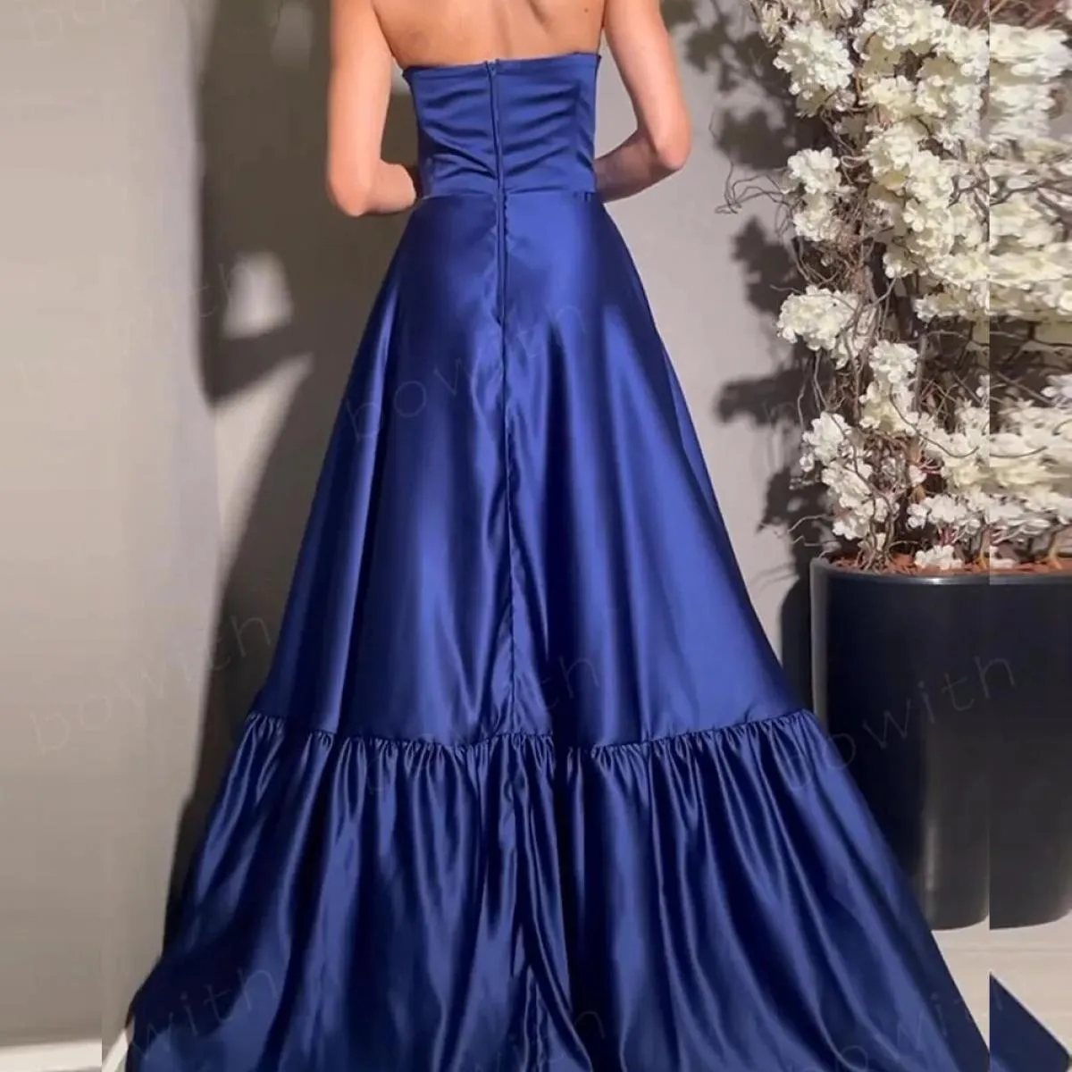 Abiti da sera Bowith Abiti da ballo A Line 2023 Abiti di lusso Abito elegante da donna per abiti da cerimonia per occasioni form