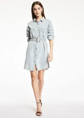 Abito chemisier in denim