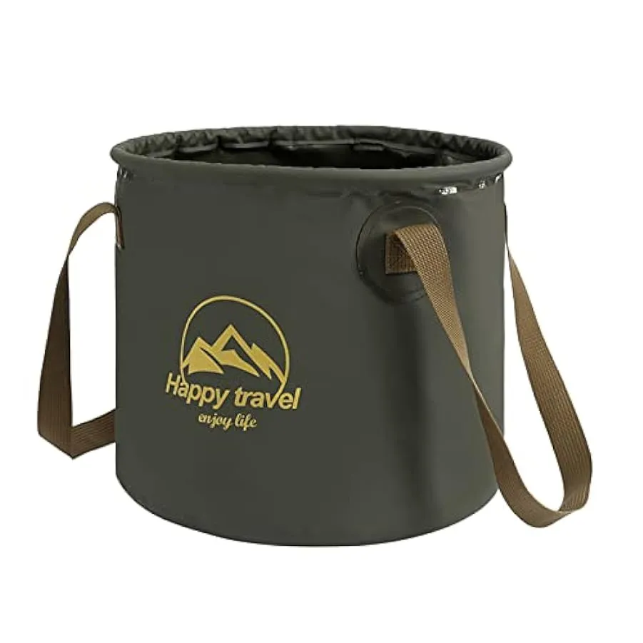 Accendino Acceso Giardino pieghevole Bucket 20L Bucket Water Storage Contenitori per la pesca Camping Waterproof Folding Contain