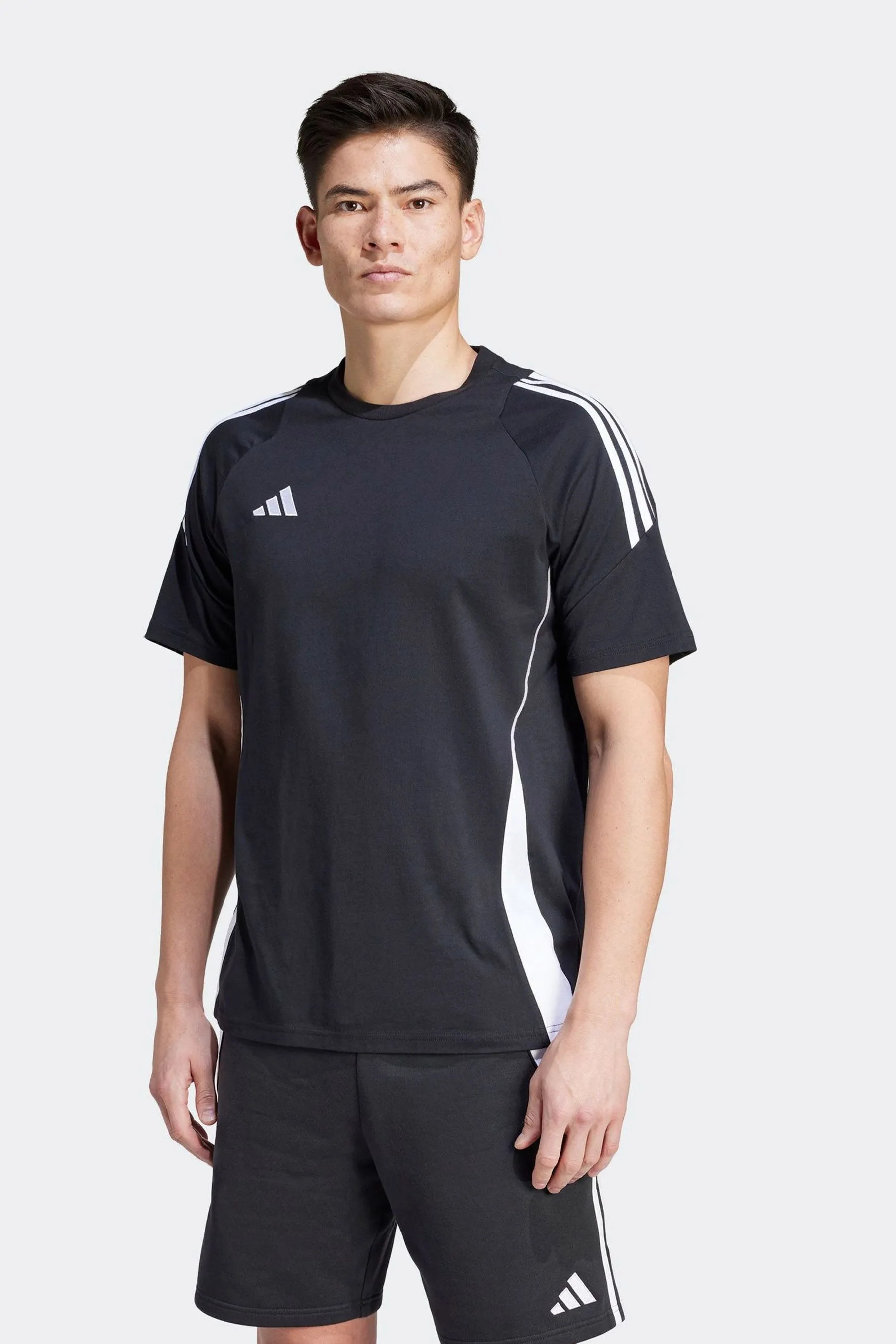 adidas 100% Cotton Tiro 24 Sweat T-Shirt    
