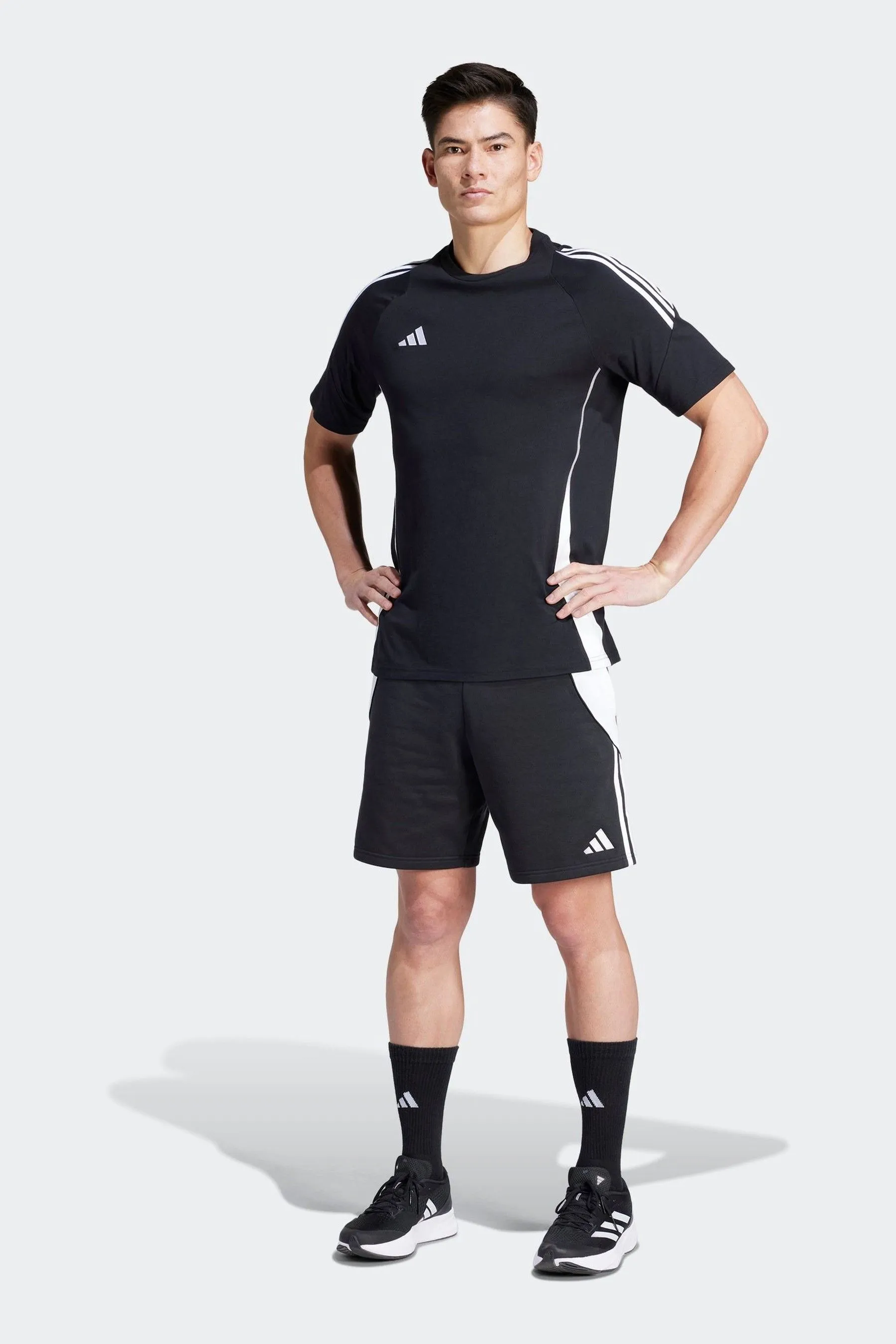 adidas 100% Cotton Tiro 24 Sweat T-Shirt    