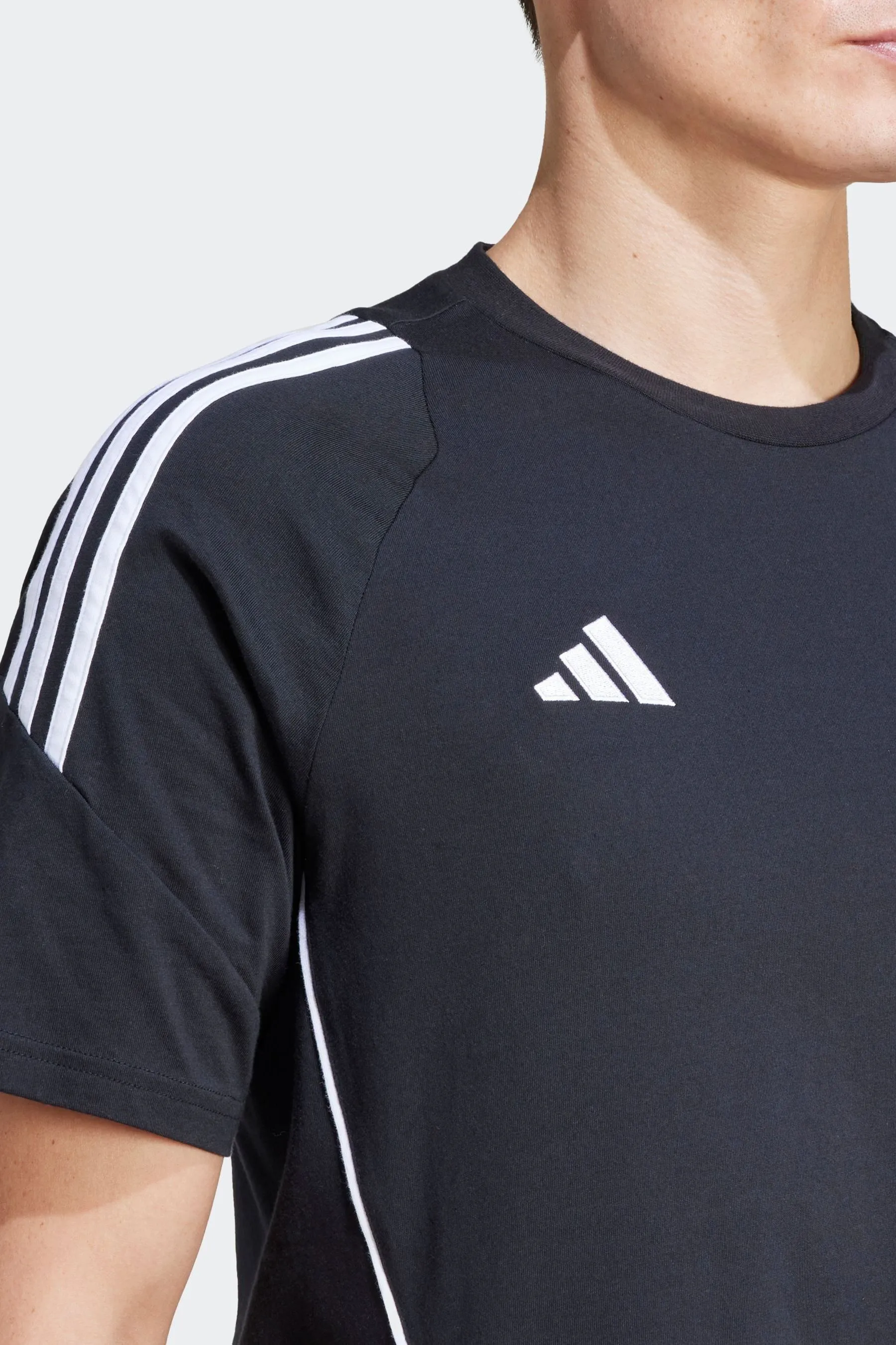 adidas 100% Cotton Tiro 24 Sweat T-Shirt    