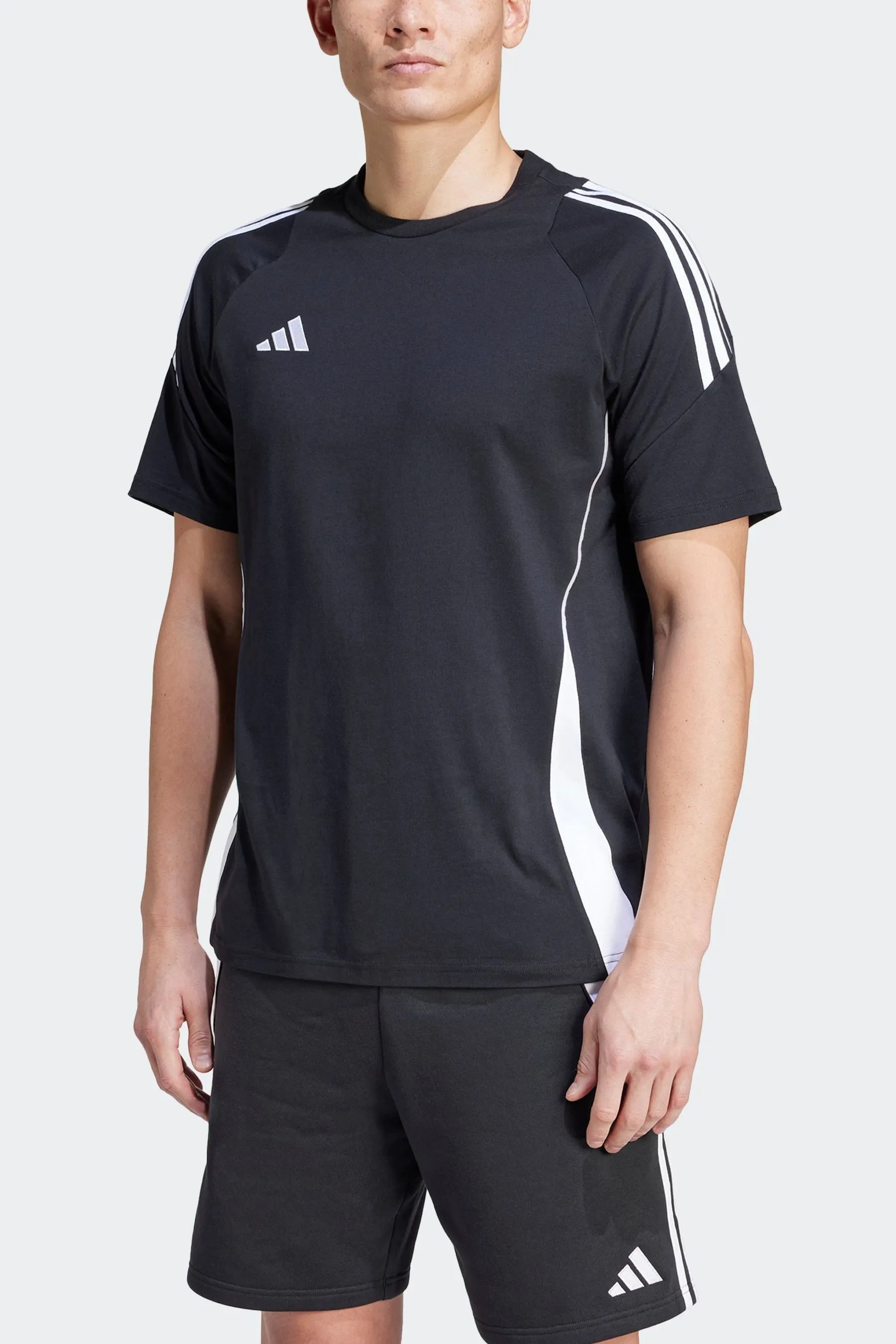 adidas 100% Cotton Tiro 24 Sweat T-Shirt    