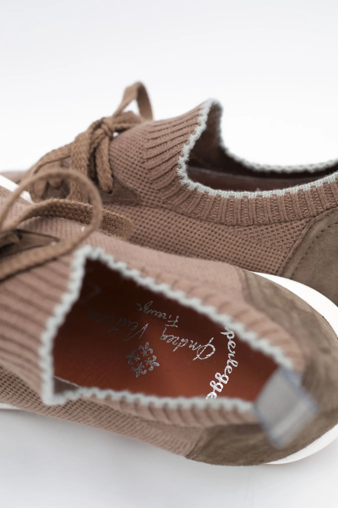 ANDREA VENTURA Sneakers Calzino Marrone