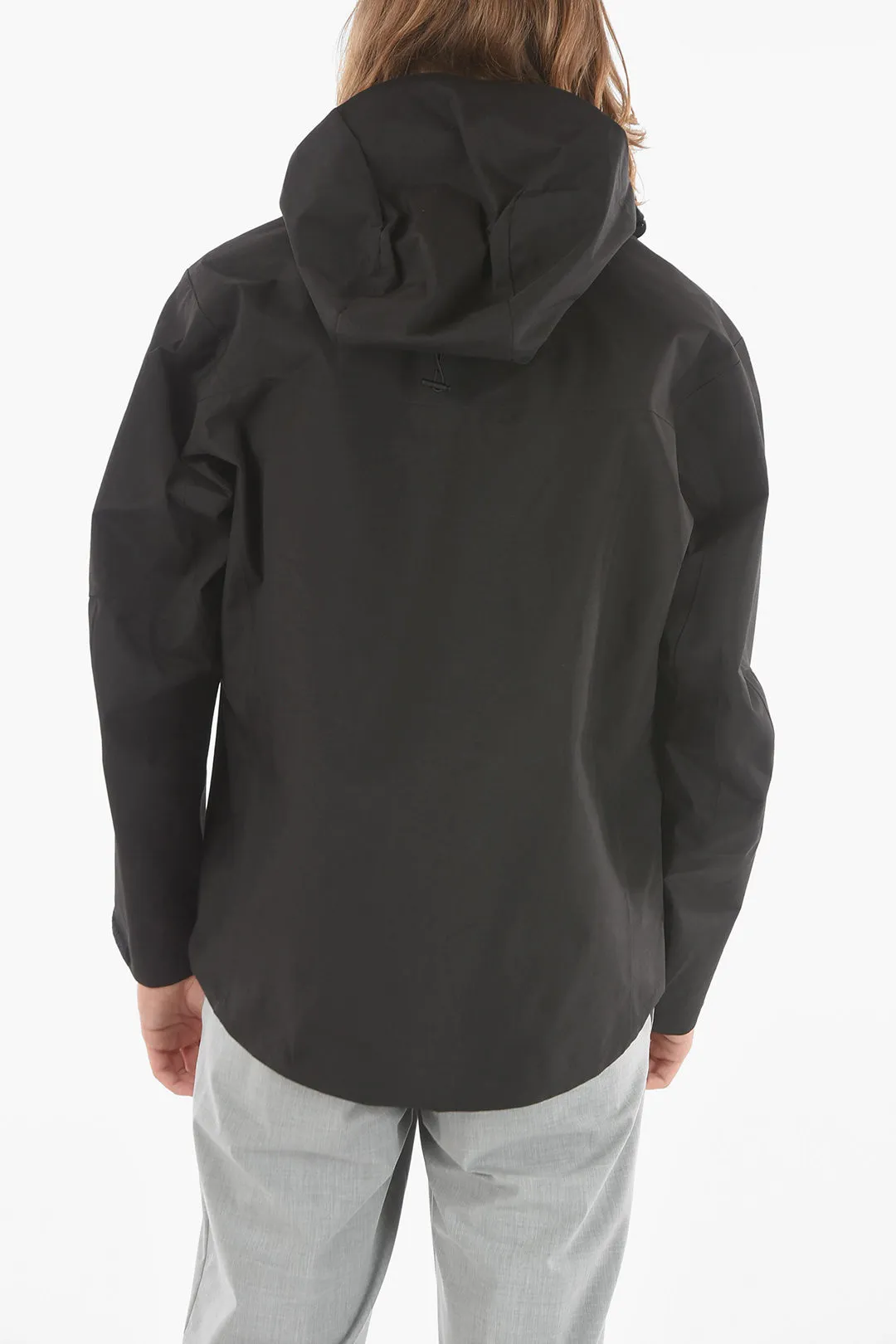 Anorak Ultraleggero a Tinta Unita con Cappuccio