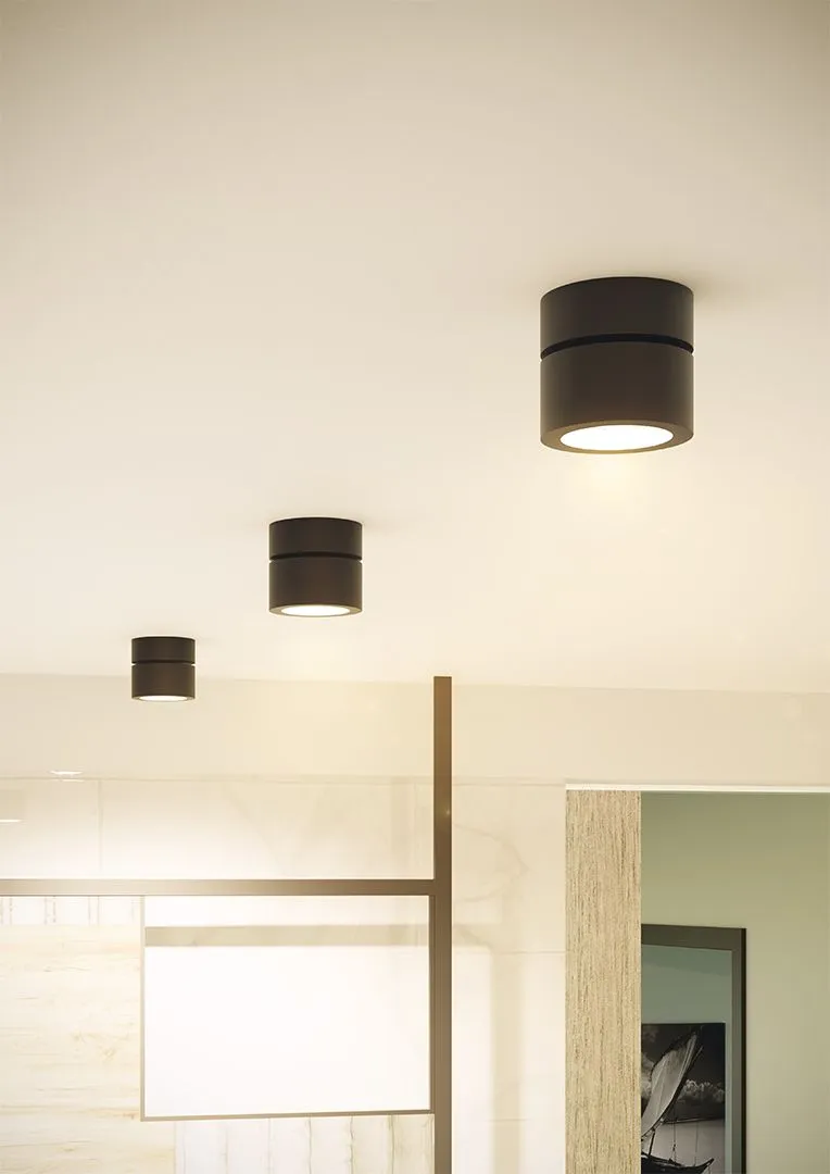 Applique LED da Interno CONCORD Nero 14W Switch 2700/3200/4000k Beneito Faure 4233-N