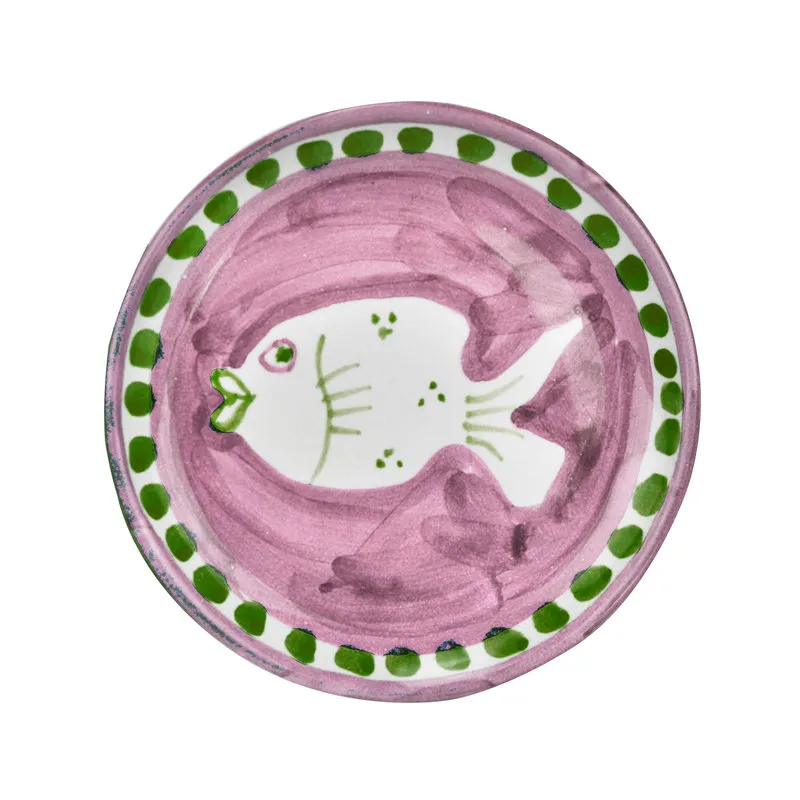 Arcucci Materia poiseidone rosa piattino pane ø17 cm
