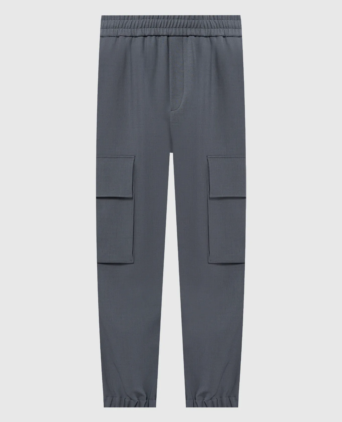 Balmain Joggers grigi con lana DH1PO095VD59