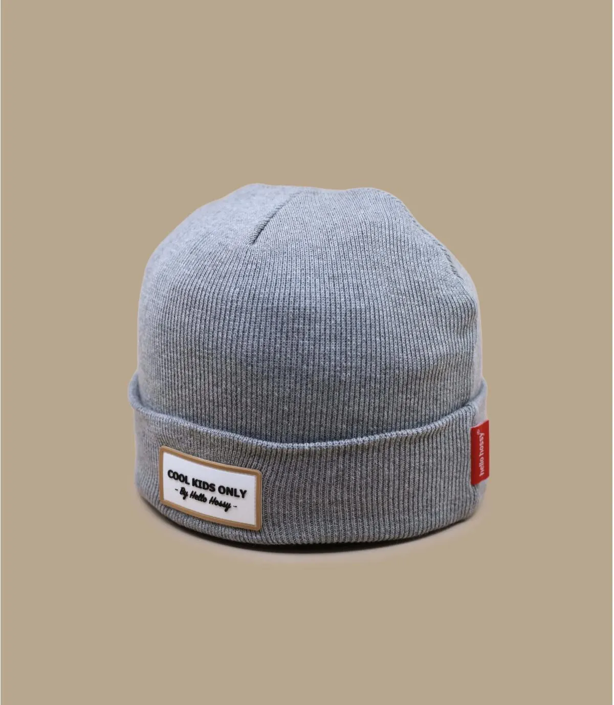 berretto bambino risvolto grigioUrban Heather grey     