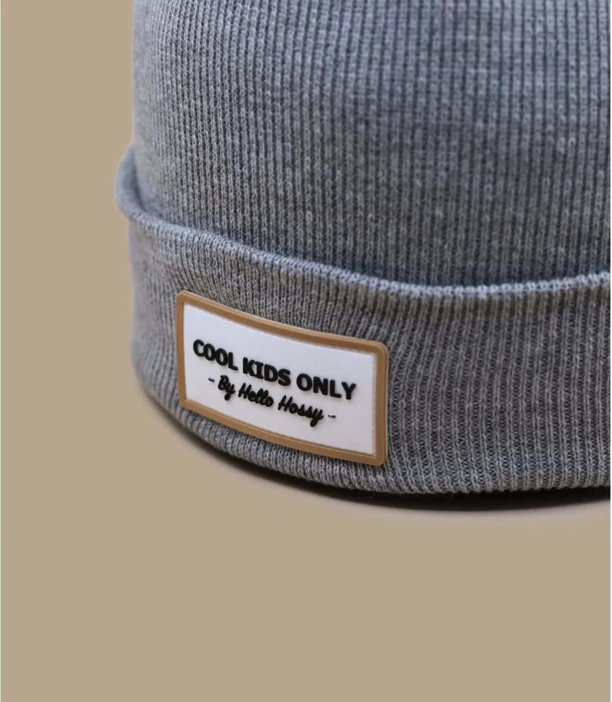 berretto bambino risvolto grigioUrban Heather grey     
