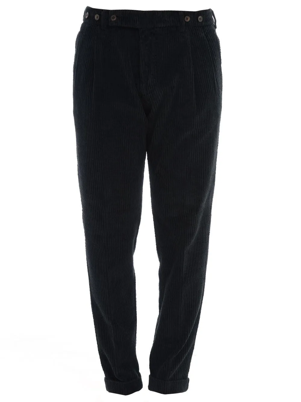 Berwich Pantalone Nero Uomo
