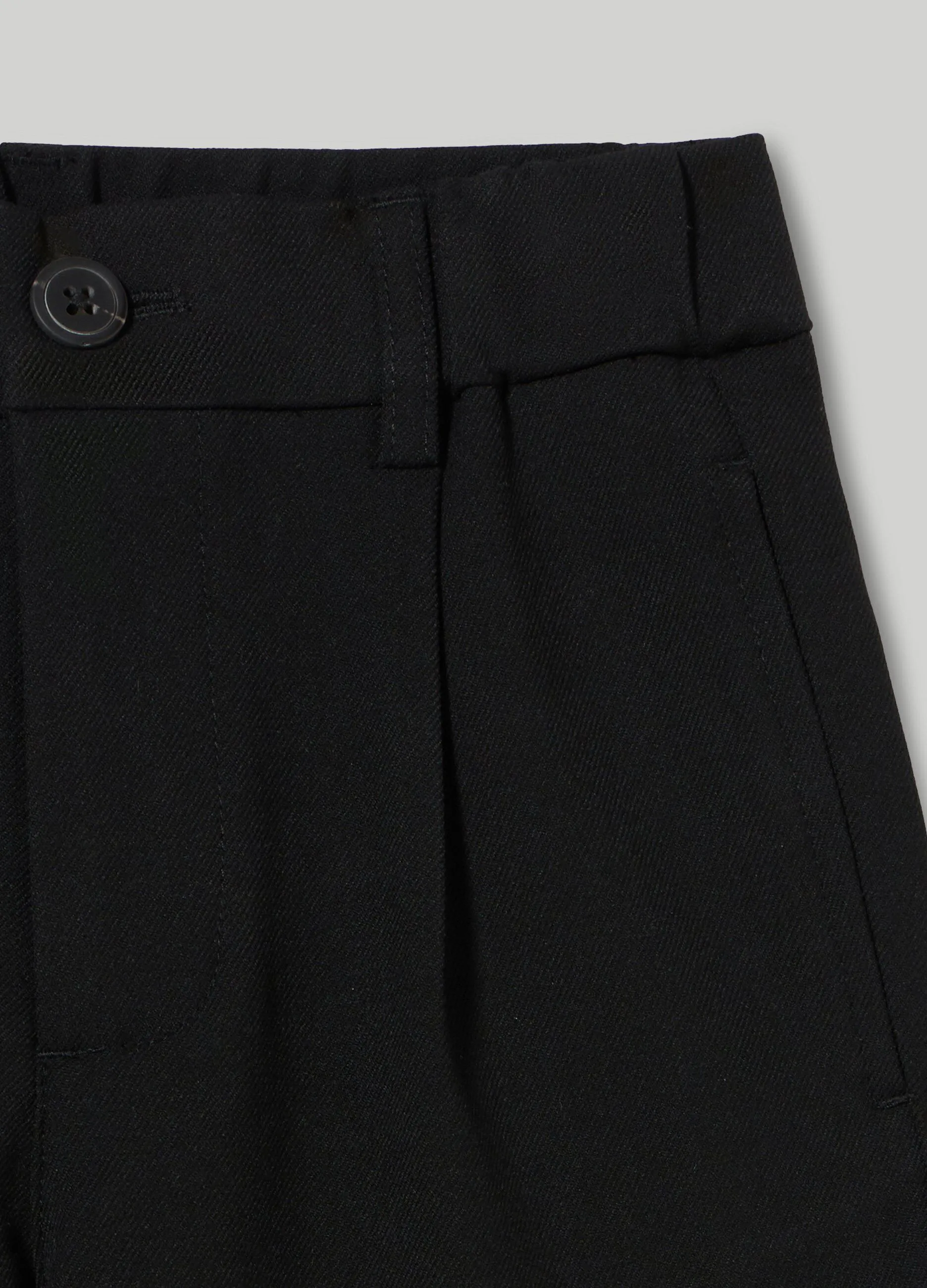 BLUKIDS  Jogger in tessuto modello chino bambino