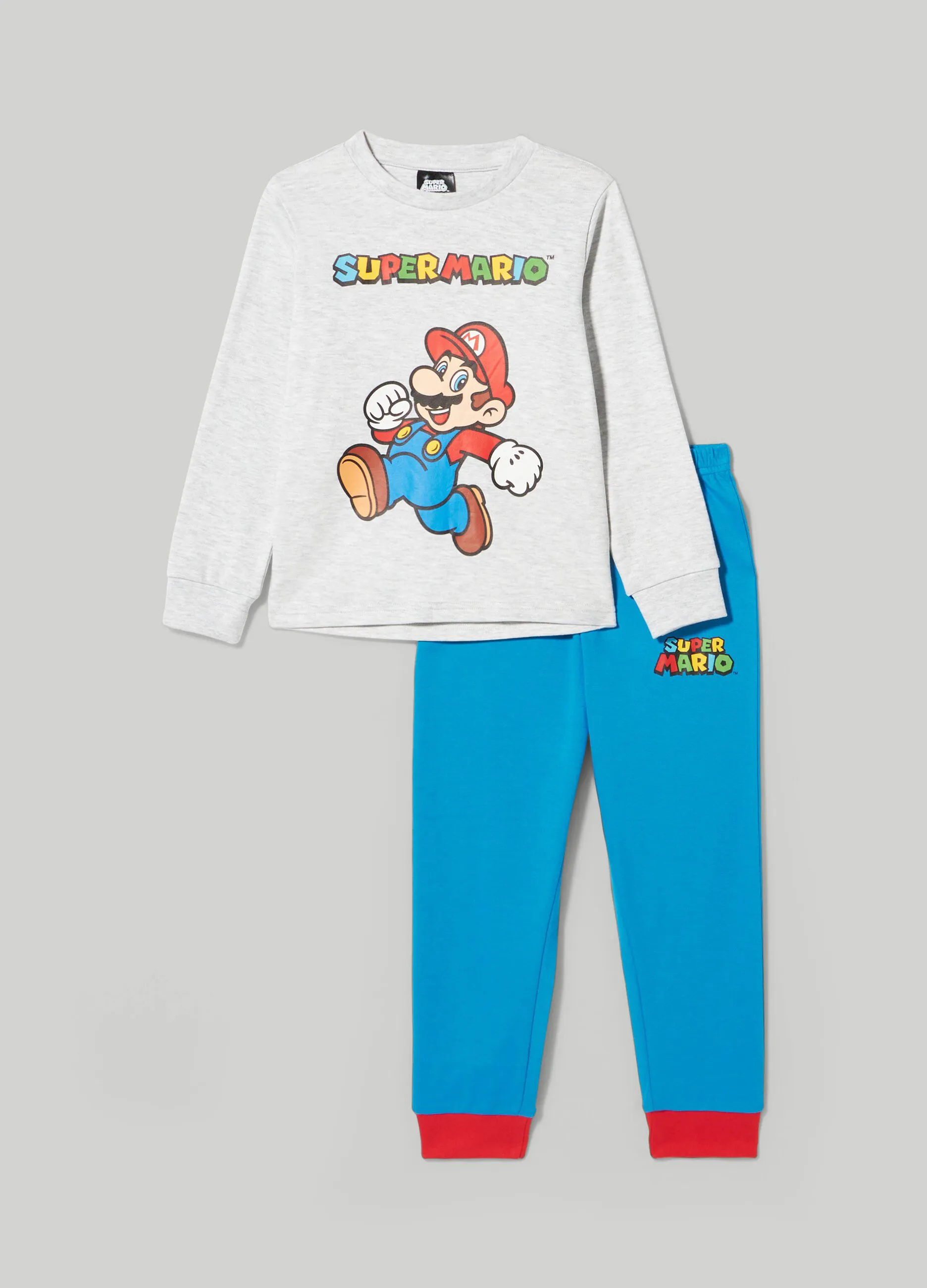 BLUKIDS  Pigiama lungo in puro cotone bambino