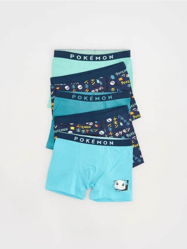 Boxer misto cotone, confezione da 5