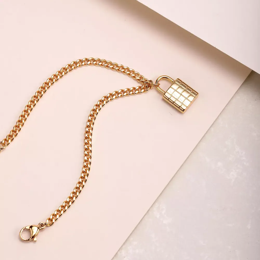 Bracciale Con Lucchetto”Abbraccio” Morellat
