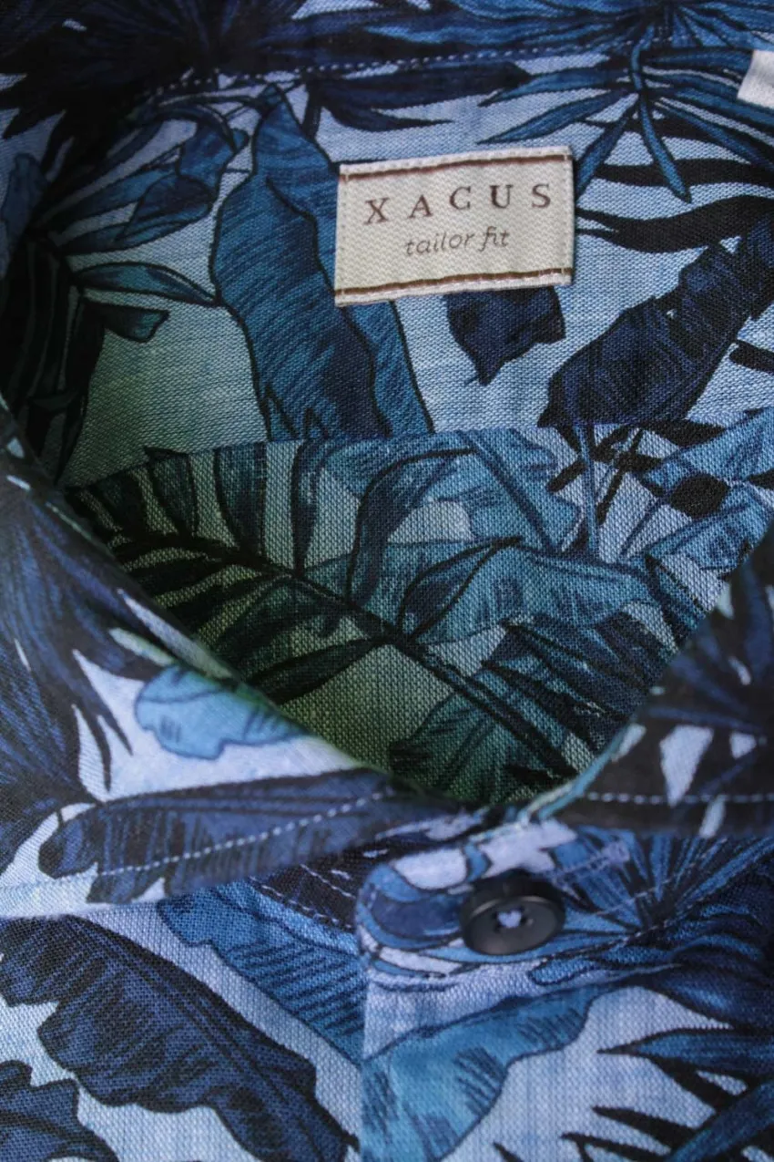 Camicia Uomo Xacus Blue