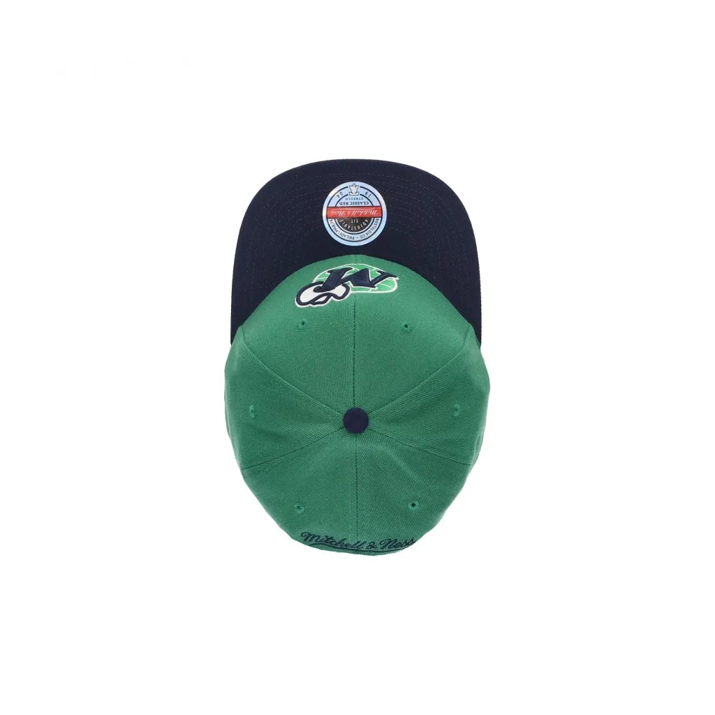 cappellino visiera curva uomo nba team 2 tone 20 stretch snapback hardwood classics dalmav ORIGINAL TEAM COLORS