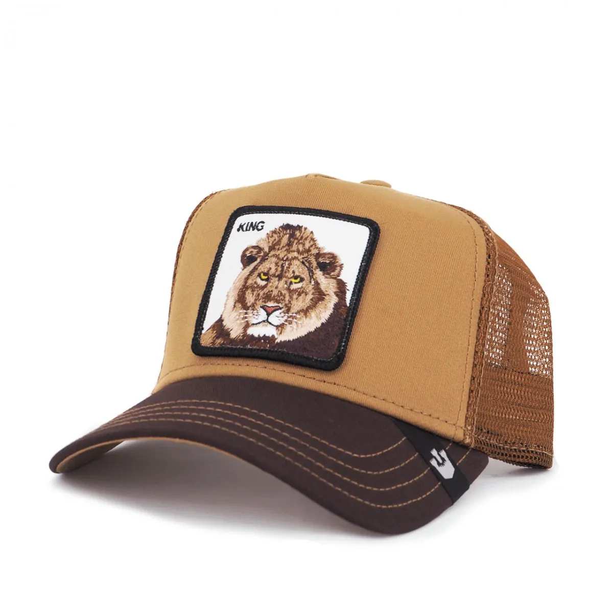 Cappello Da Baseball King Marrone