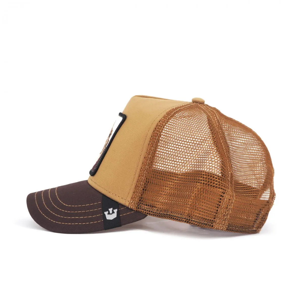 Cappello Da Baseball King Marrone