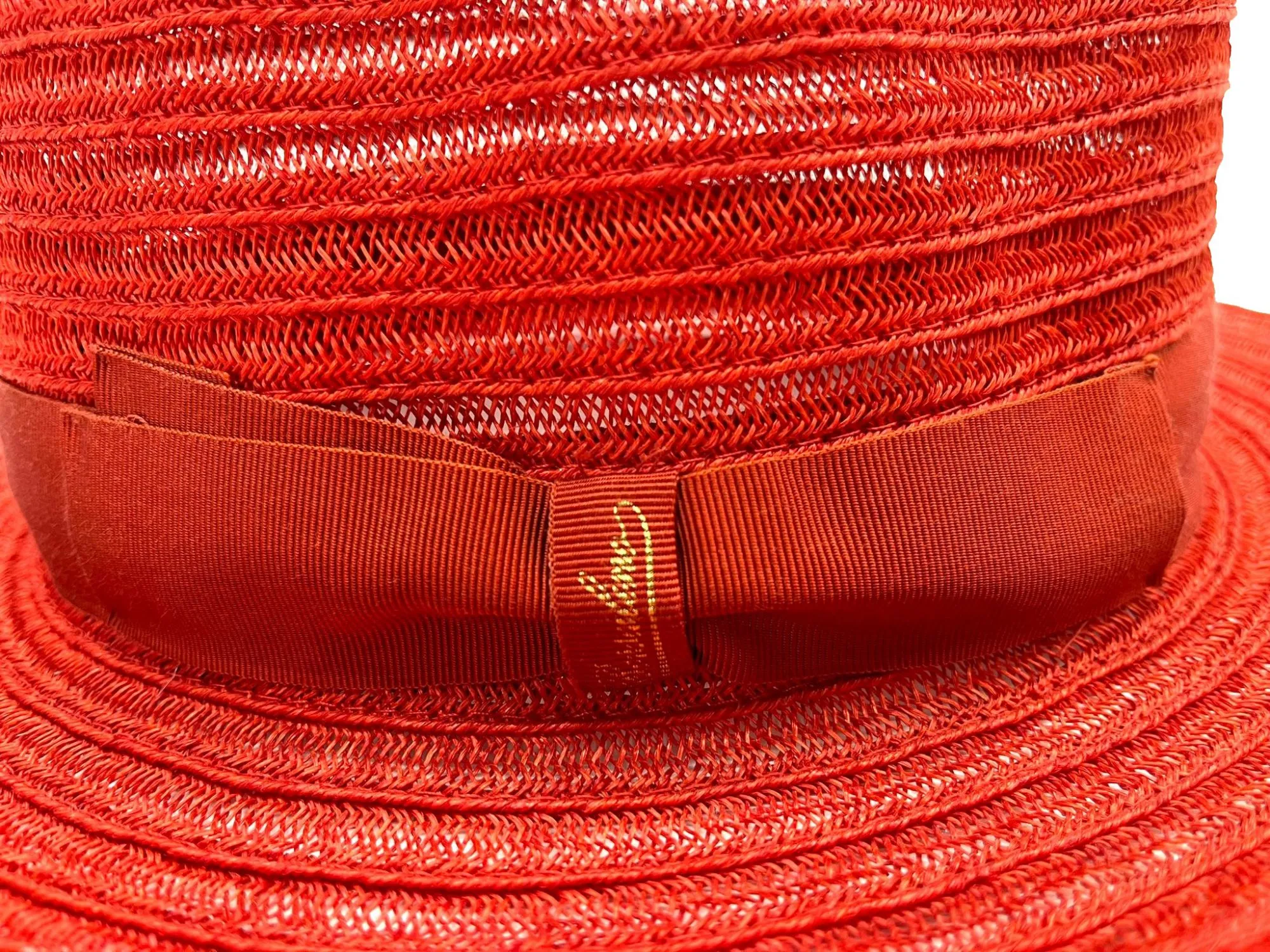 CAPPELLO ROSSO IN CANAPA