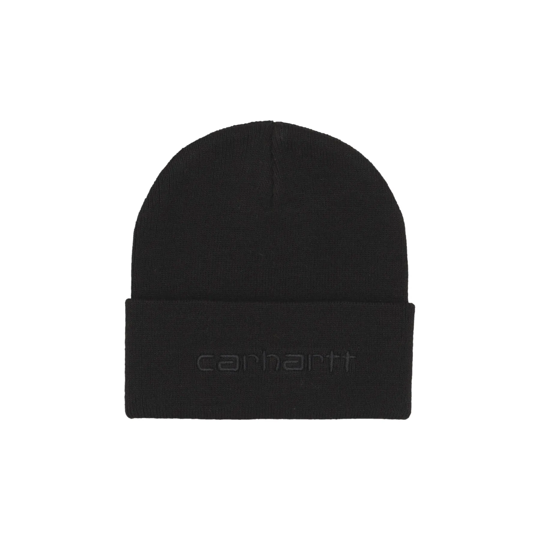 Cappello Uomo Script Beanie Black/black