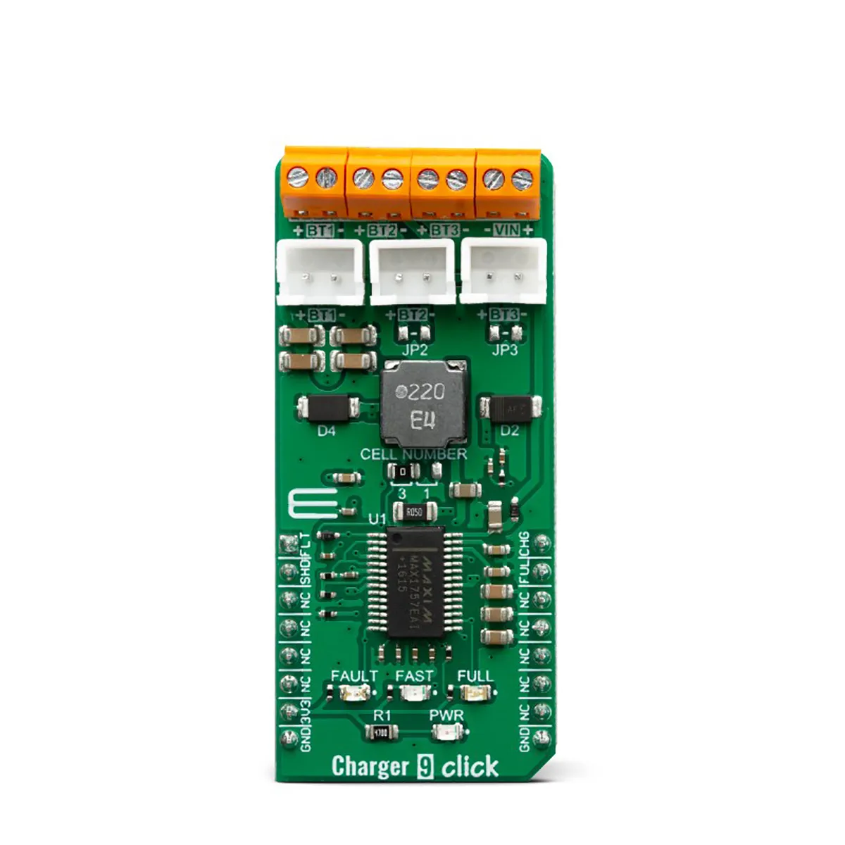 Caricabatteria Charger 9 Click MAX1757