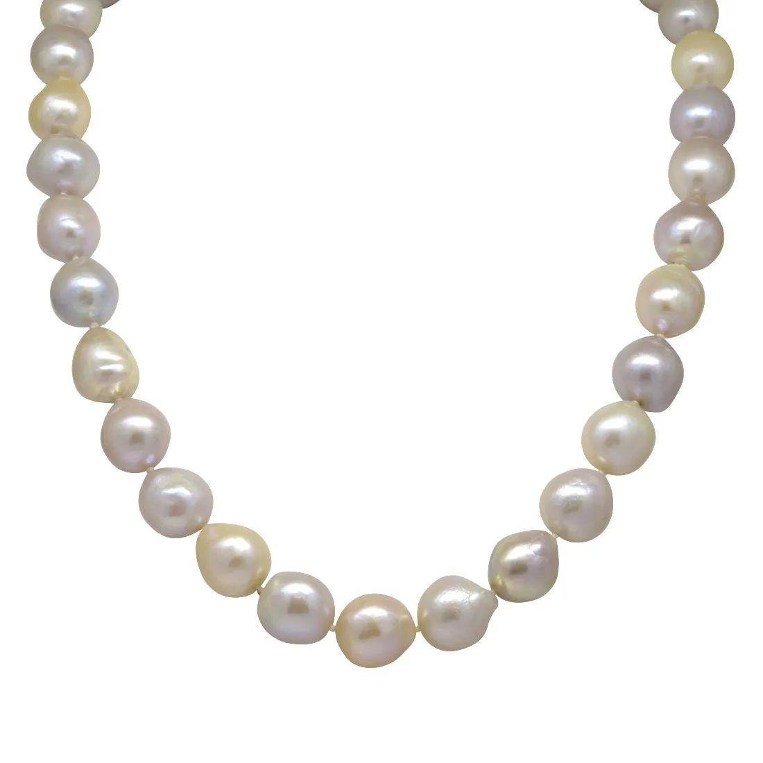 Collan di perle multicolor