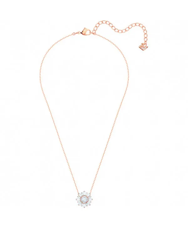 Collana Swarovski Sunshine oro rosa