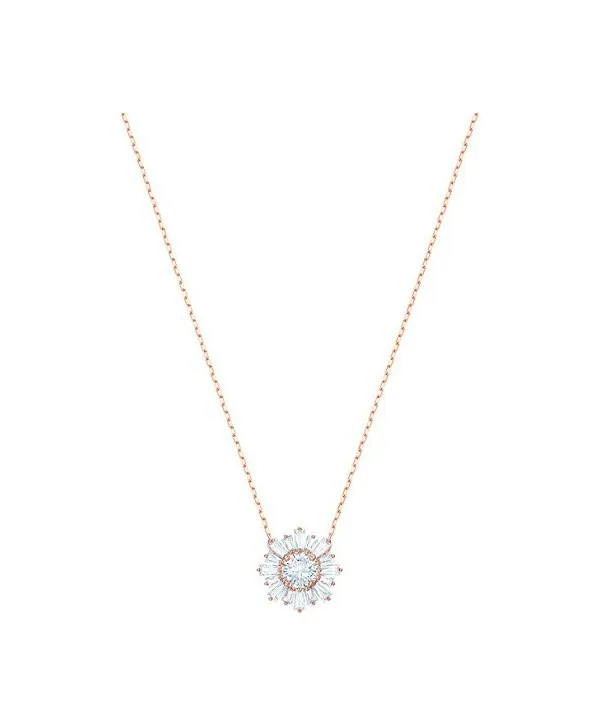 Collana Swarovski Sunshine oro rosa