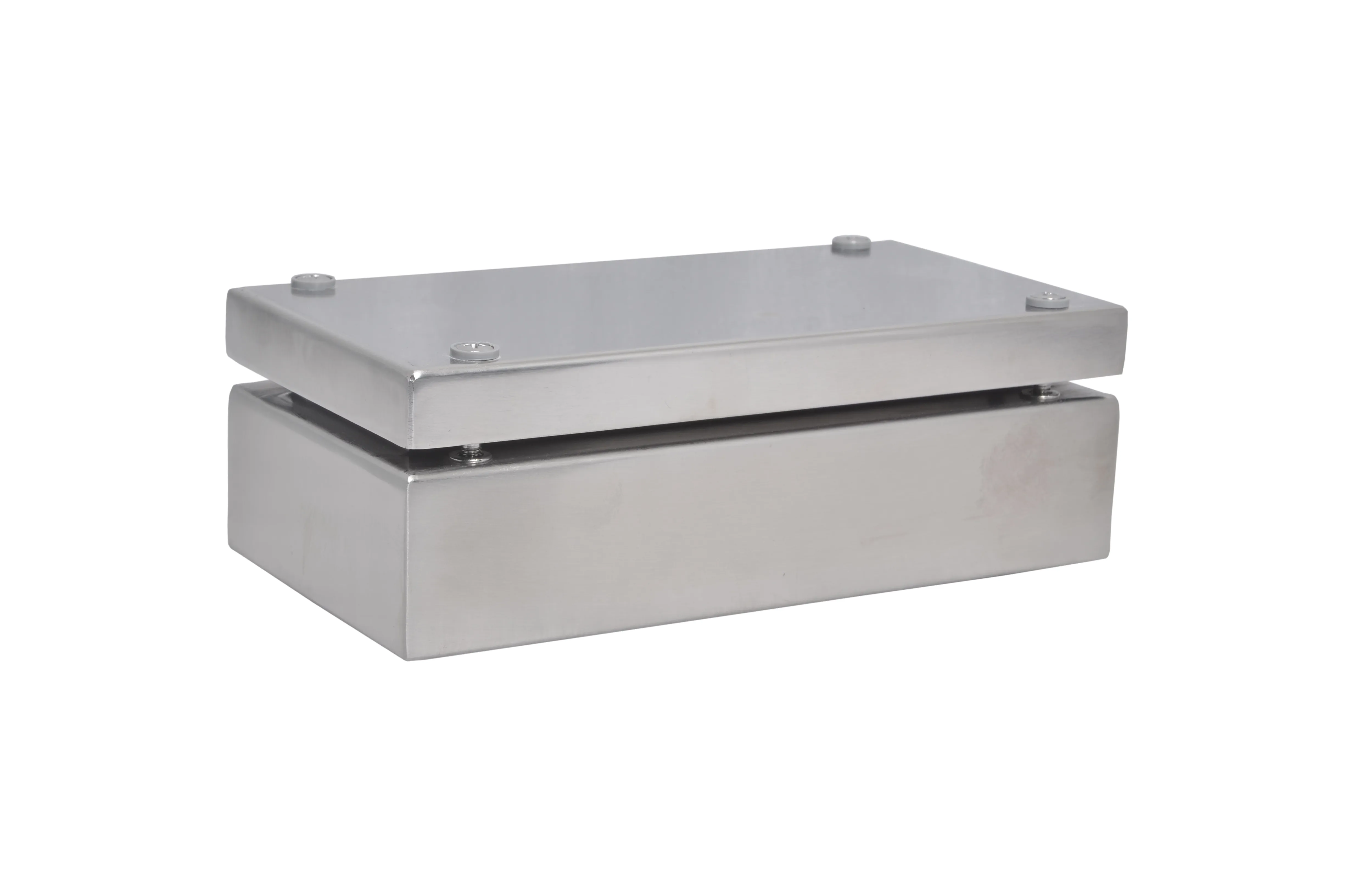 Contenitore con portello Piatta RS PRO in Acciaio inox 200 x 100 x 61mm, col. Acciaio, IP66