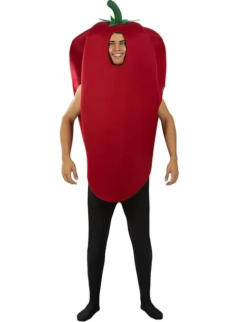 Costume da Peperone Rosso per adulti