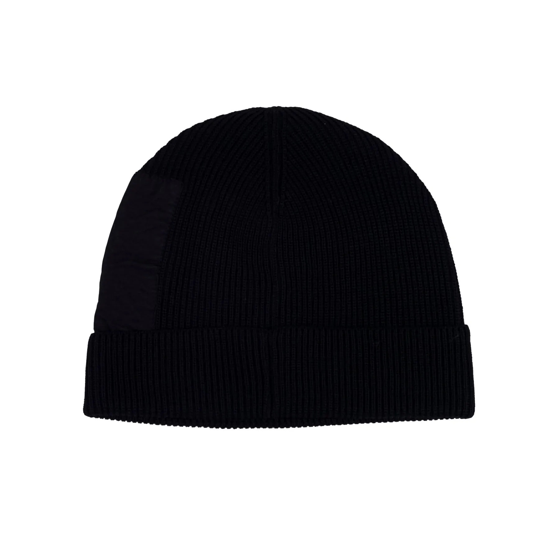 C.P. COMPANY EXTRAFINE MERINO WOOL SIDE LENS BEANIE 