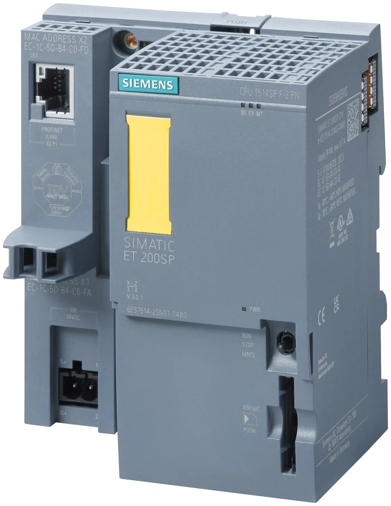 CPU PLC Siemens SIMATIC ET 200SP