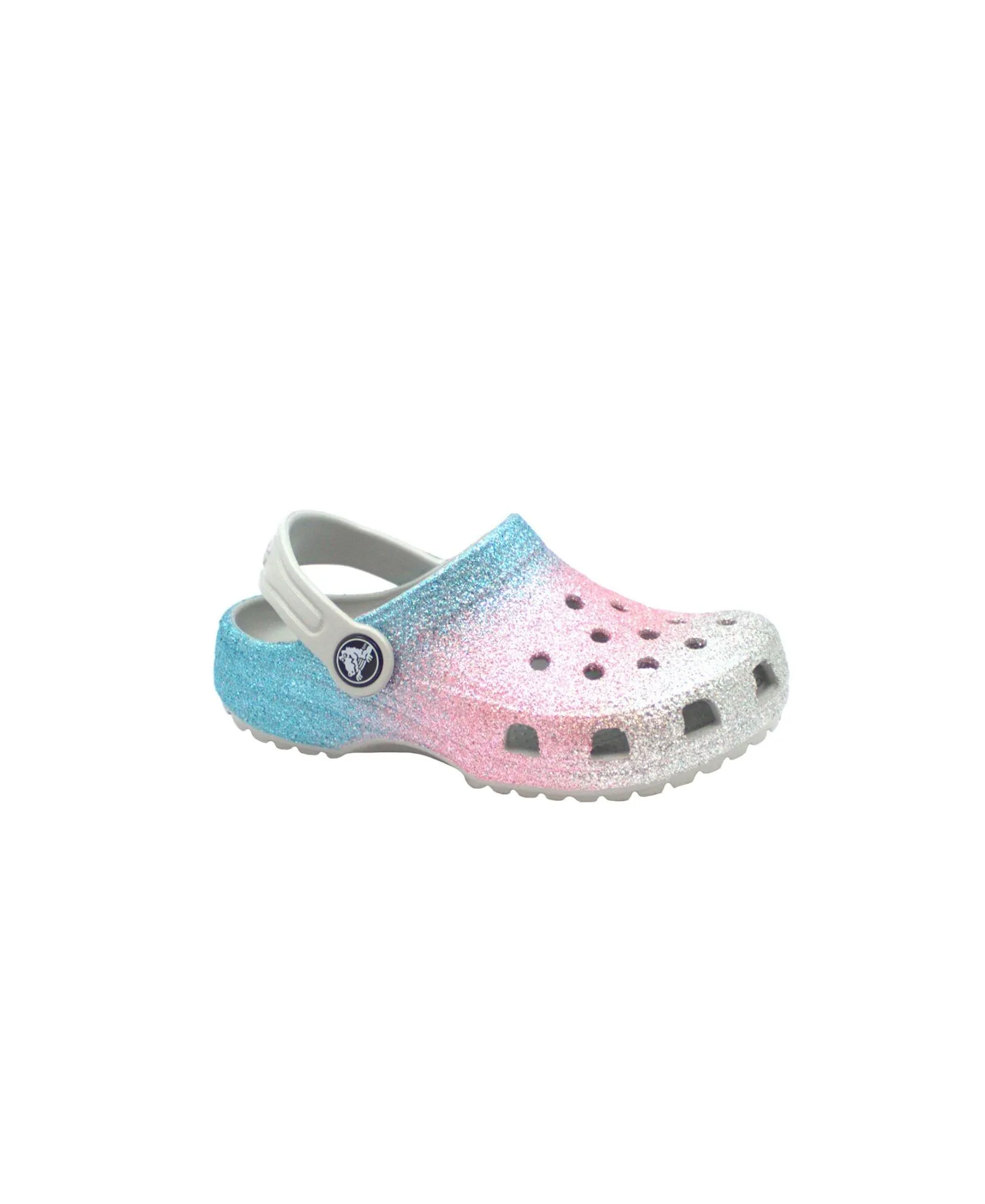 CROCS CLASSIC GLITTER CLOG 206992 shimmer multi ciabatte bambina gomma