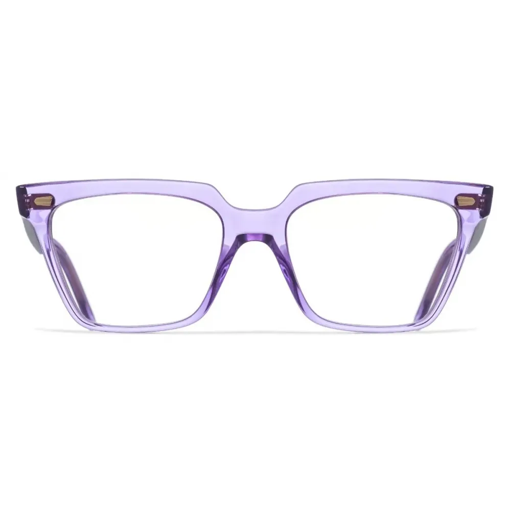 Cutler & Gross - 1346 Cat Eye Optical Glasses - Orchid Crystal - Luxury - Cutler & Gross Eyewear