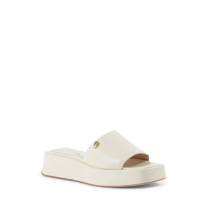 Dee Ocleppo sandali ciabatta crema   