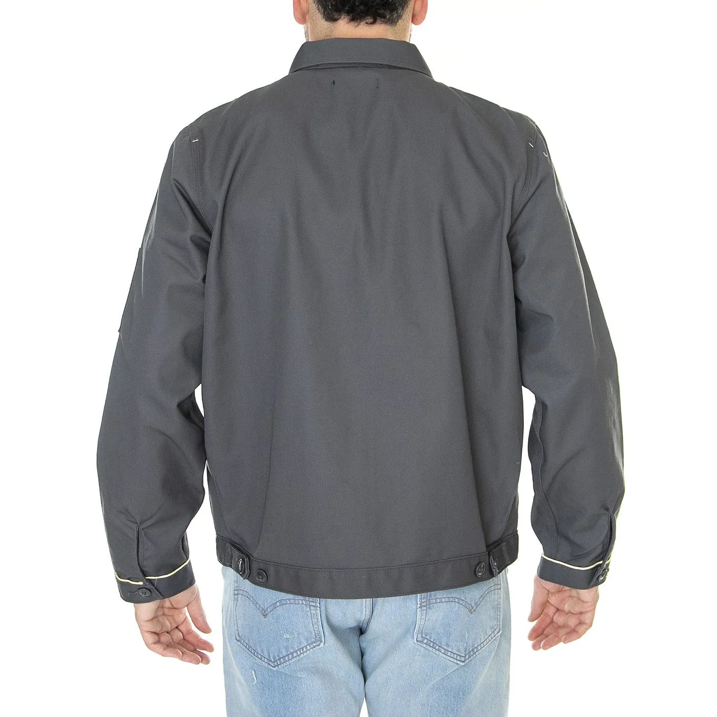 Dickies Joe Unlined Eisenhower Charcoal Grey - Giacca Estiva Uomo Grigia / Multicolore    