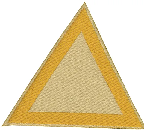 Distintivo di sestiglia Bianco crema coccinelle