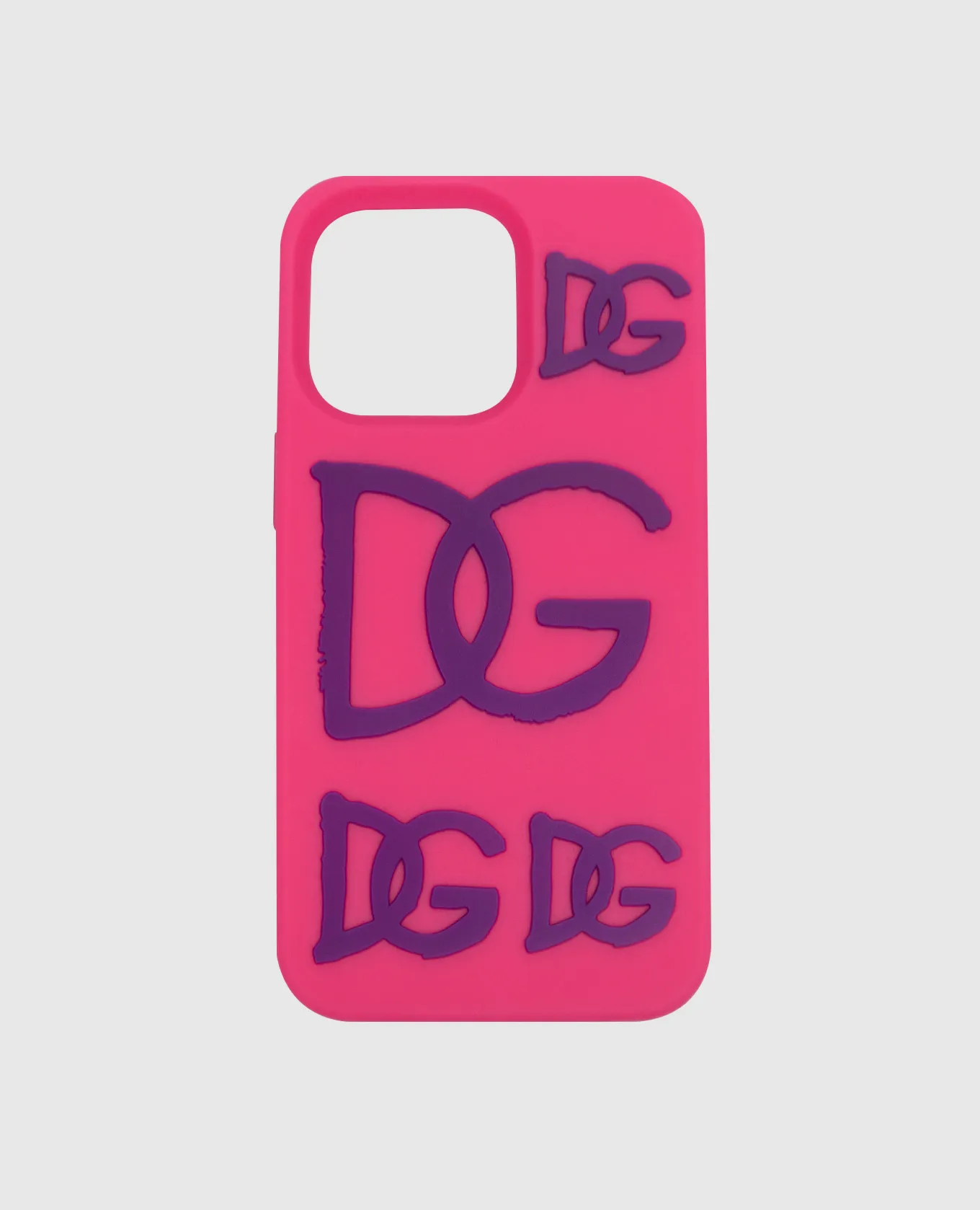 Dolce&Gabbana Custodia rosa per Iphone 13 Pro con logo BI3182AB372