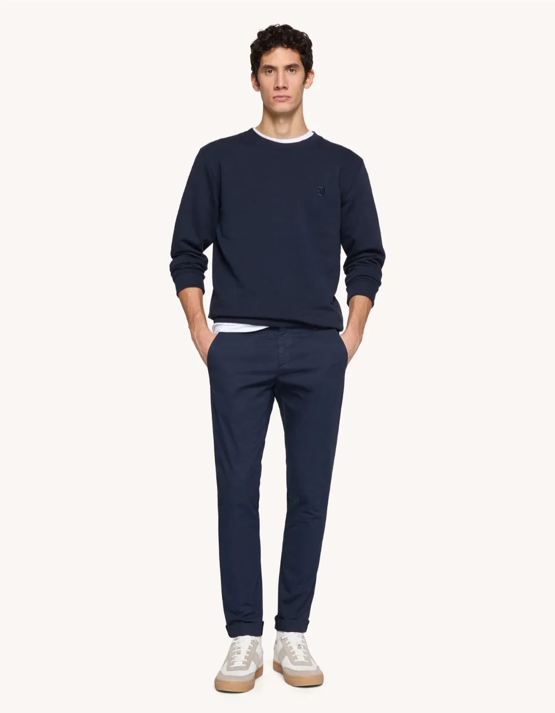 Dondup  ---------    ------------ Pantaloni Gaubert-gse046u-ptd blu BLUINCHIOSTRO 894