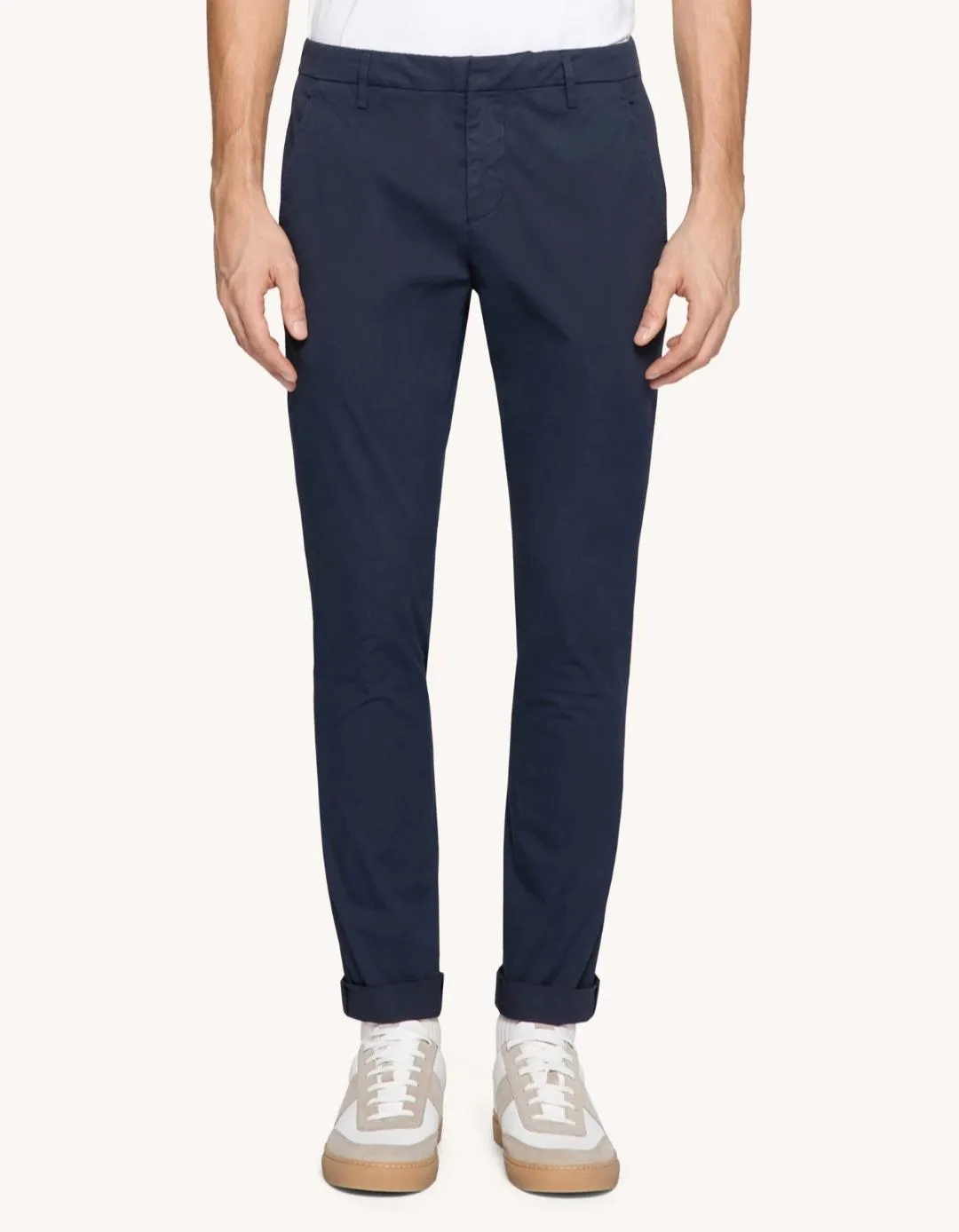 Dondup  ---------    ------------ Pantaloni Gaubert-gse046u-ptd blu BLUINCHIOSTRO 894