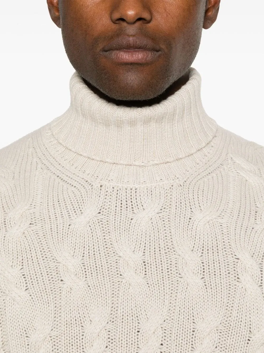 Drumohr-Maglione a collo alto